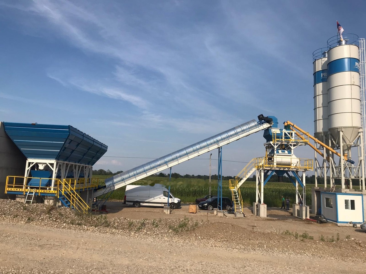 PROMAX STATIONARY CONCRETE PLANT S100-TWN (100m3/h) - Betoonitehas: pilt 1 PROMAX STATIONARY CONCRETE PLANT S100-TWN (100m3/h) - Betoonitehas: pilt 1