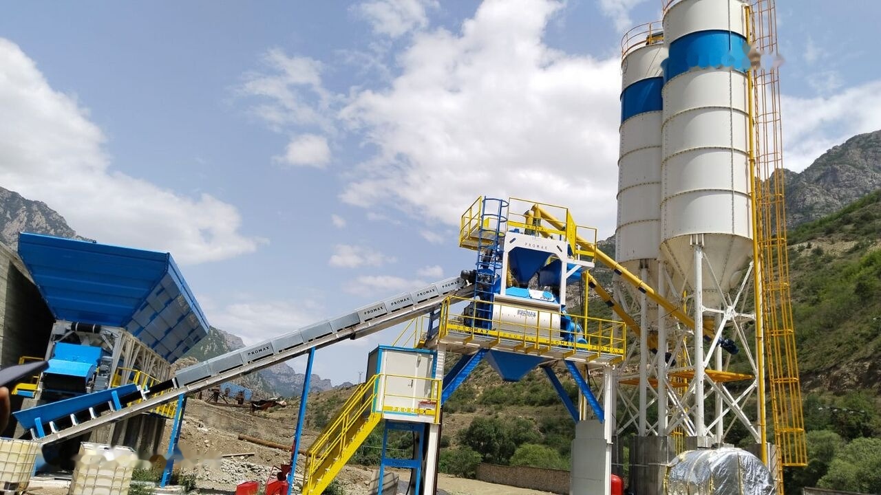 Promax Compact Concrete Batching Plant C120-TWN-LINE (120m3/h) - Betoonitehas: pilt 2 Promax Compact Concrete Batching Plant C120-TWN-LINE (120m3/h) - Betoonitehas: pilt 2