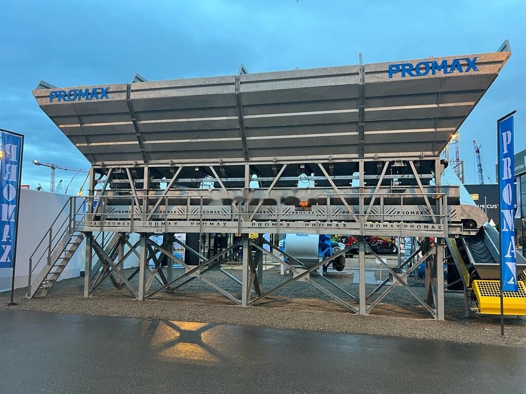 Promax GALVANIZED Compact Concrete Batching Plant C120-TWN-LINE (120m3/ - Tsemendisilo: pilt 3 Promax GALVANIZED Compact Concrete Batching Plant C120-TWN-LINE (120m3/ - Tsemendisilo: pilt 3