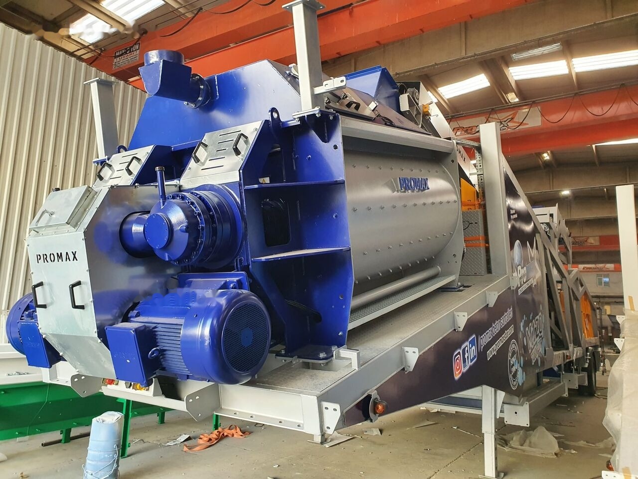 Uus Betoonitehas Promax Mobile Concrete Batching Plant PROMAX M120-TWN DT (120m³/h): pilt 6