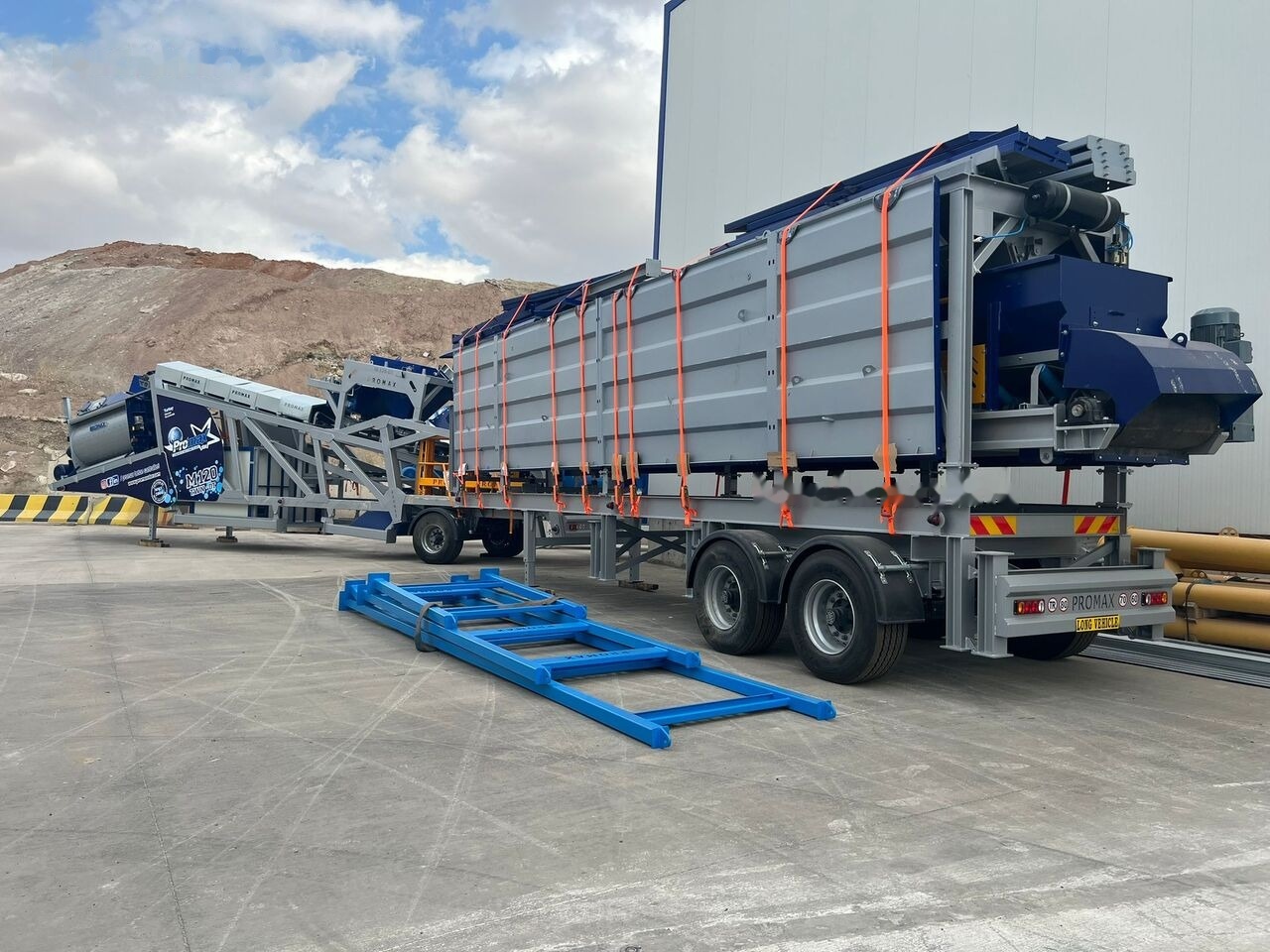 Uus Betoonitehas Promax Mobile Concrete Batching Plant PROMAX M120-TWN DT (120m³/h): pilt 7