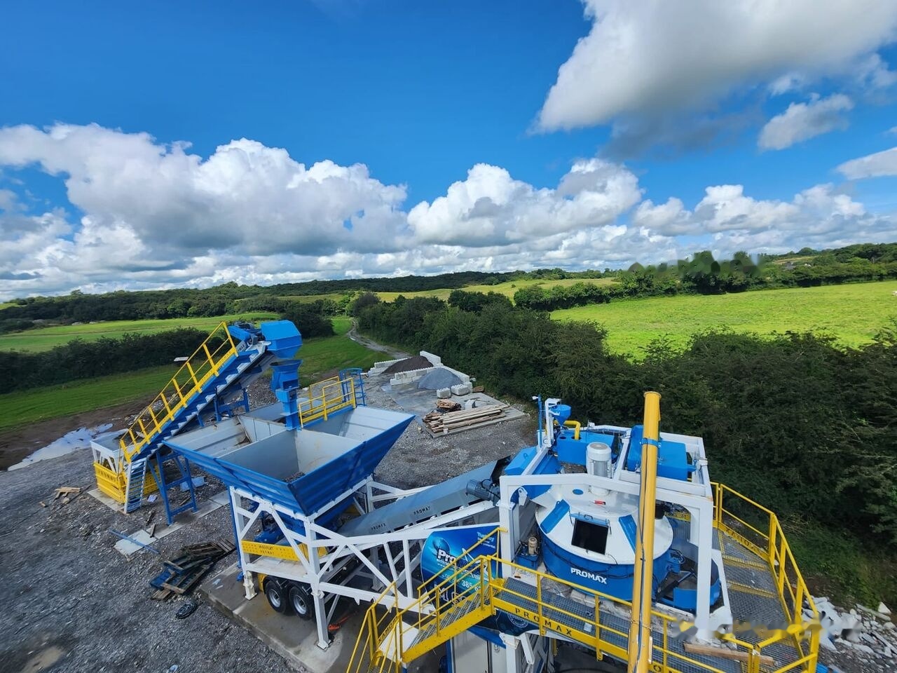 Promax Mobile Concrete Batching Plant PROMAX M60-PLNT (60m³/h) - Tsemendisilo: pilt 1 Promax Mobile Concrete Batching Plant PROMAX M60-PLNT (60m³/h) - Tsemendisilo: pilt 1