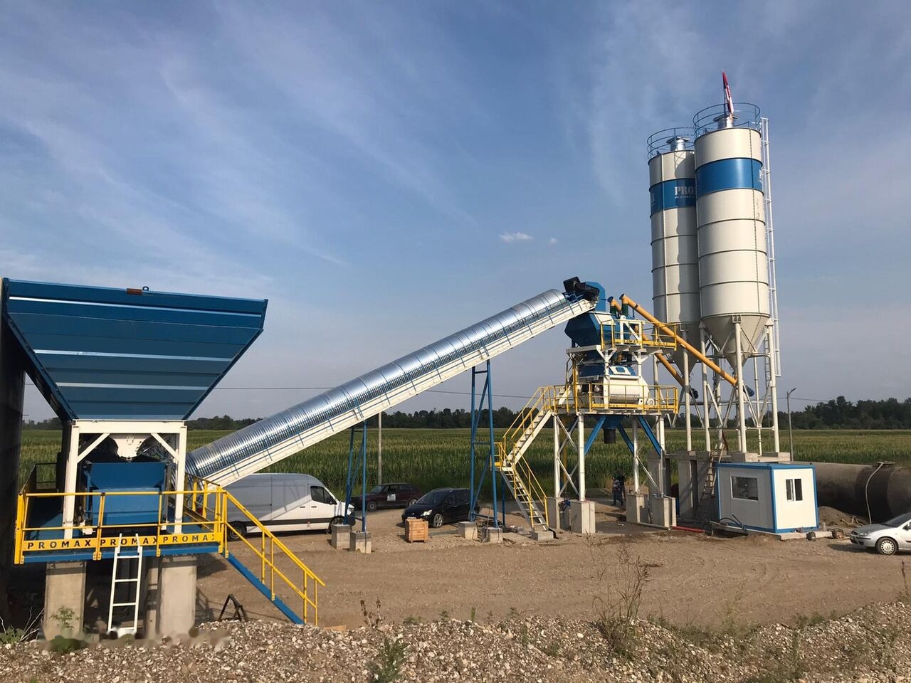 Promax Stationary Concrete Batching Plant S100 TWN (100m³/h) - Betoonitehas: pilt 2 Promax Stationary Concrete Batching Plant S100 TWN (100m³/h) - Betoonitehas: pilt 2