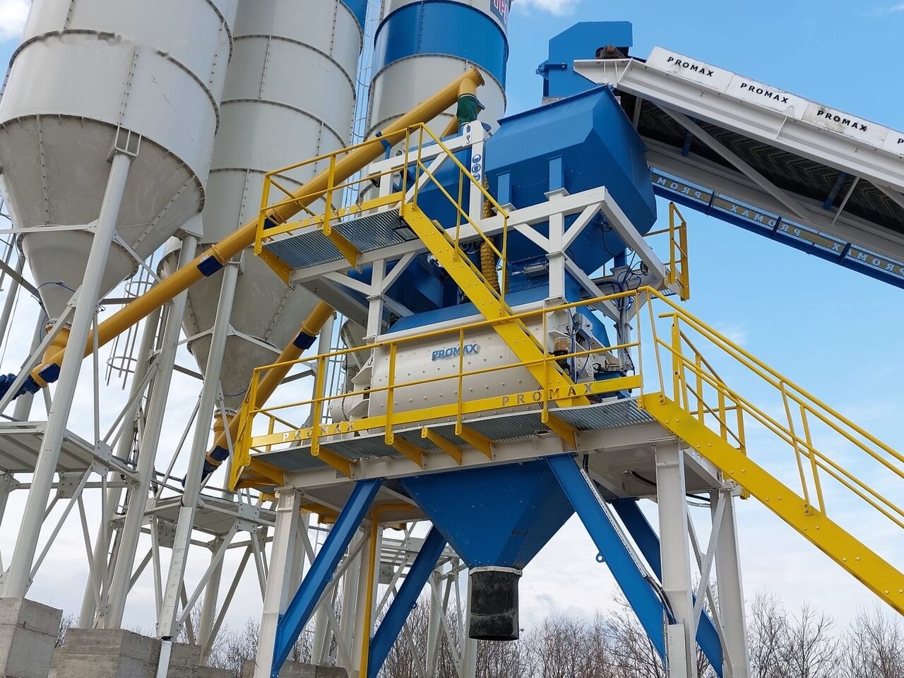 Promax Stationary Concrete Batching Plant S130-TWN (130m/h) - Betoonitehas: pilt 5 Promax Stationary Concrete Batching Plant S130-TWN (130m/h) - Betoonitehas: pilt 5