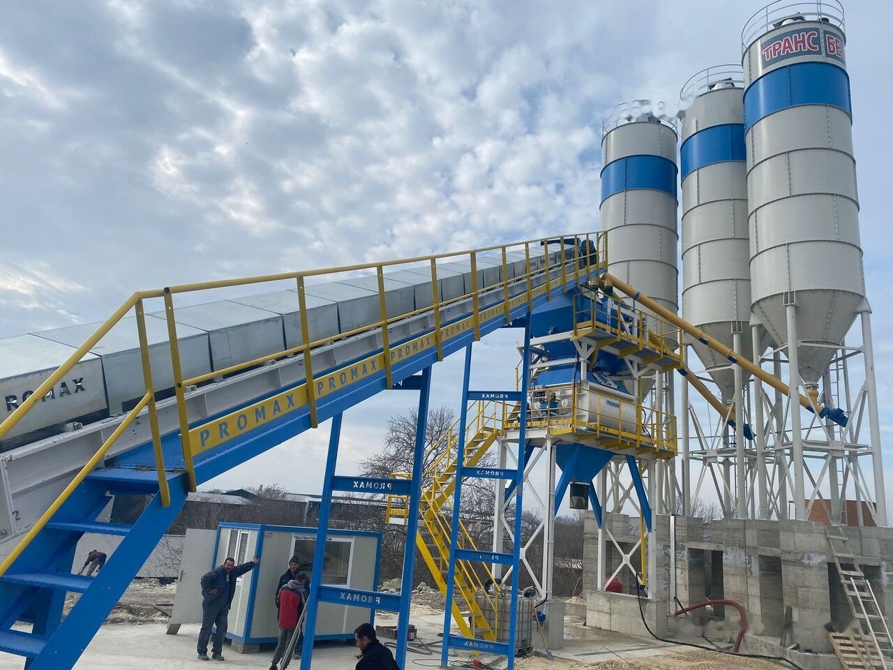 Promax Stationary Concrete Batching Plant S130-TWN (130m/h) - Betoonitehas: pilt 4 Promax Stationary Concrete Batching Plant S130-TWN (130m/h) - Betoonitehas: pilt 4