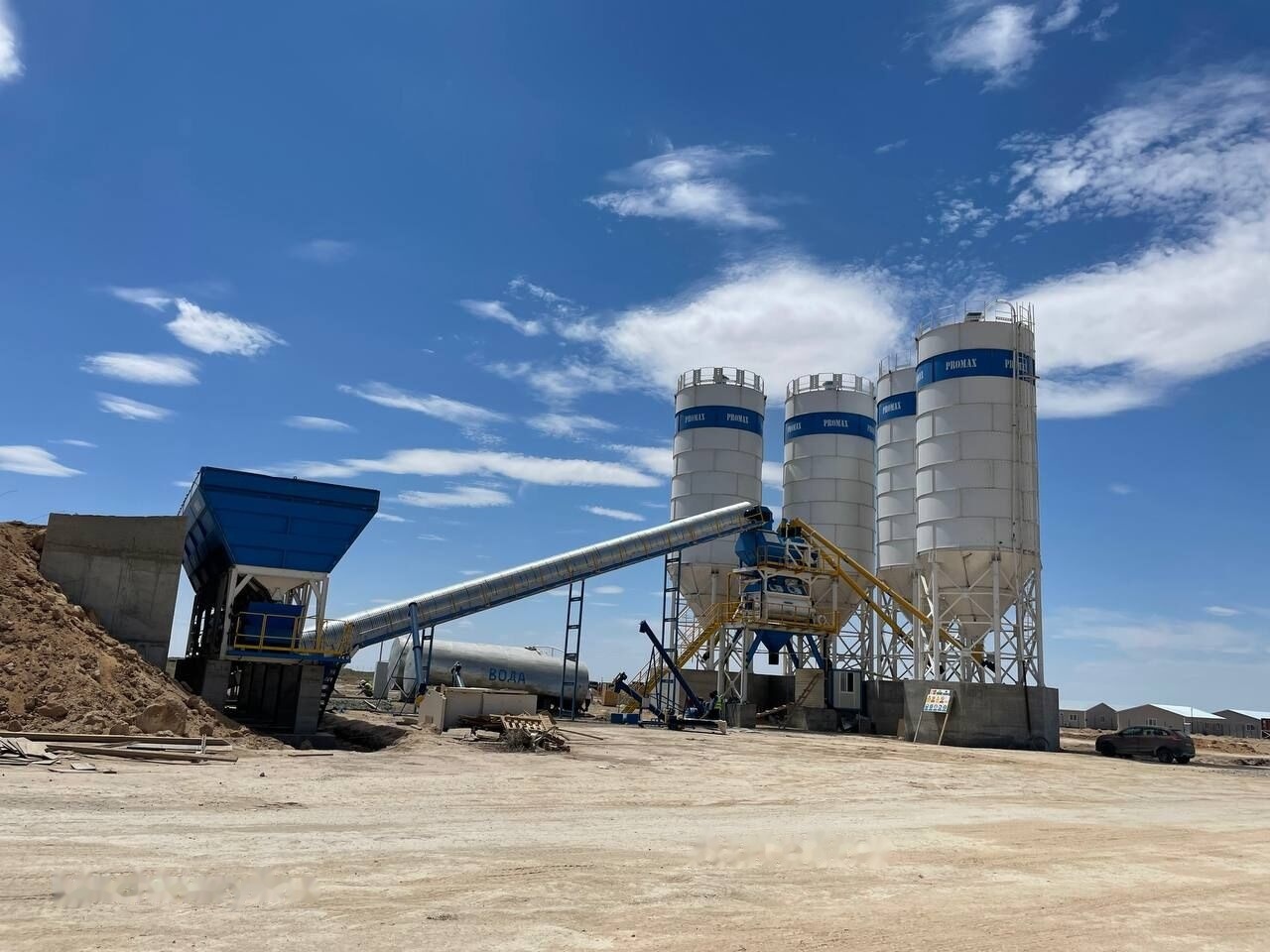 Promax Stationary Concrete Batching Plant S200-TWN (200m3/h) - Betoonitehas: pilt 1 Promax Stationary Concrete Batching Plant S200-TWN (200m3/h) - Betoonitehas: pilt 1