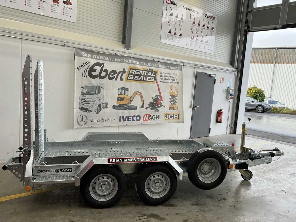 Brian James Cargo Digger Plant 2 / opt. Tracstrap / 2.700kg - Madal platvorm järelhaagis: pilt 2 Brian James Cargo Digger Plant 2 / opt. Tracstrap / 2.700kg - Madal platvorm järelhaagis: pilt 2