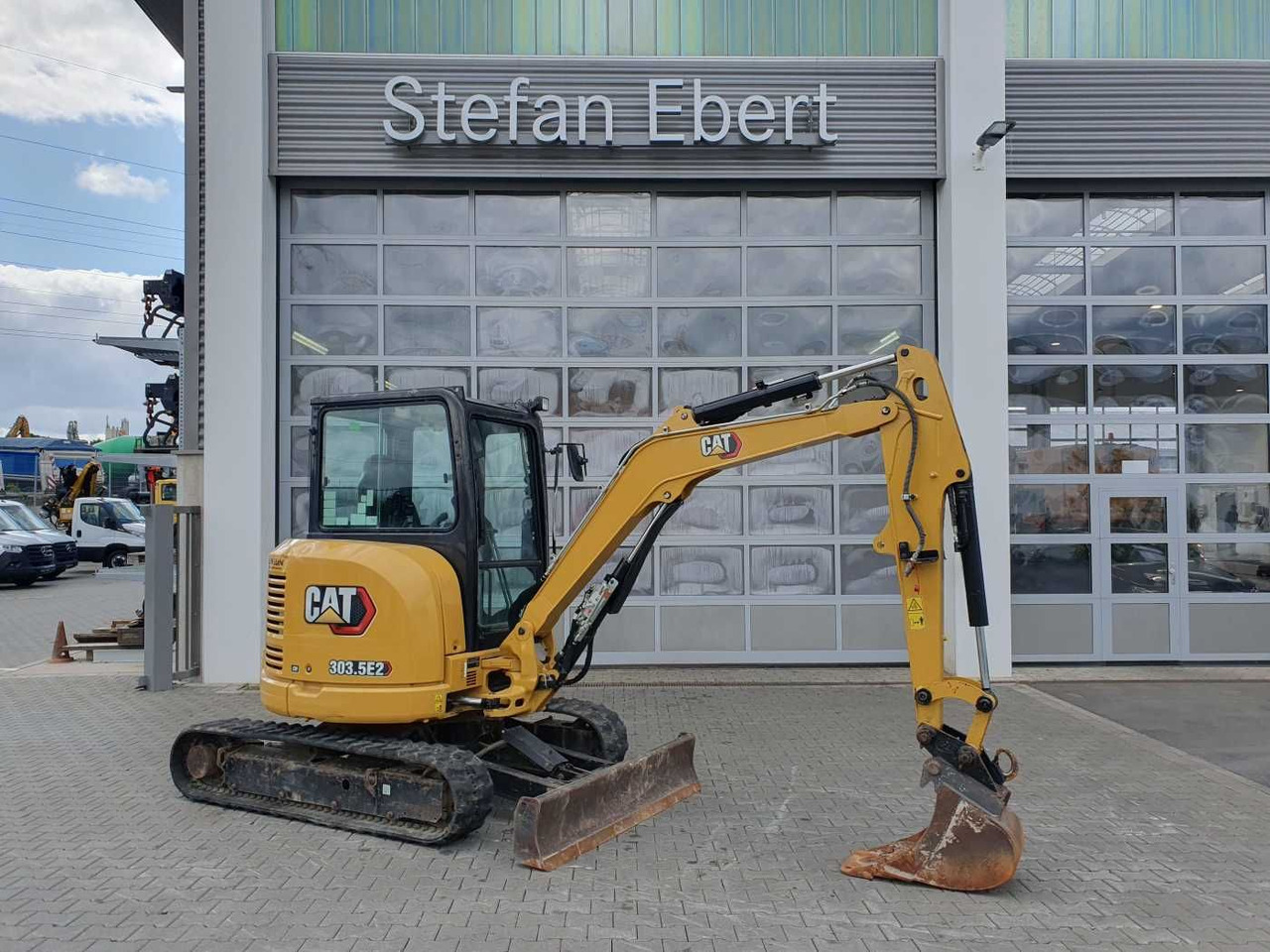 CAT 303.5E2CR / nur 2.107h! / 1x Tieflöffel / 2021 - Miniekskavaator: pilt 1 CAT 303.5E2CR / nur 2.107h! / 1x Tieflöffel / 2021 - Miniekskavaator: pilt 1