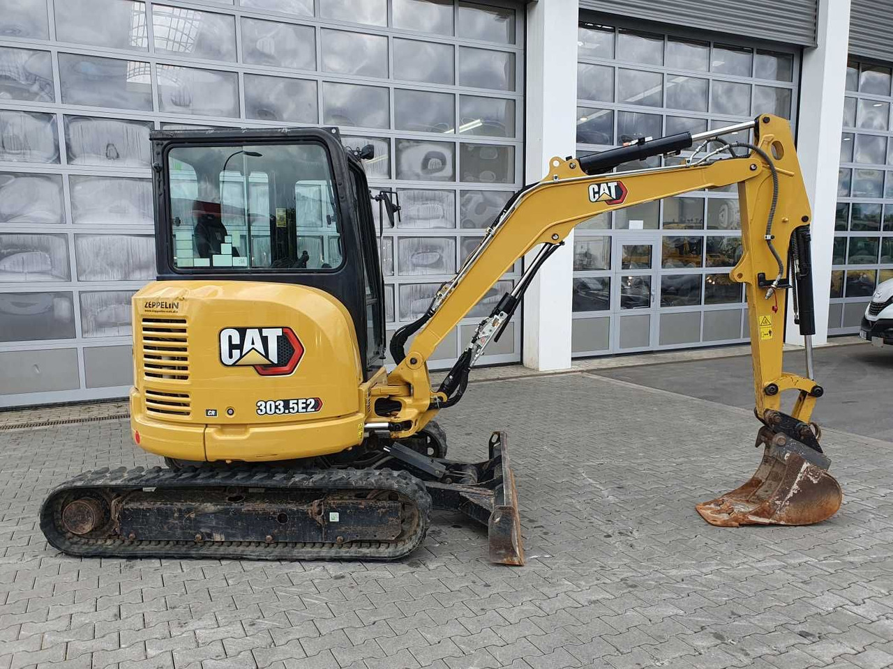 CAT 303.5E2CR / nur 2.107h! / 1x Tieflöffel / 2021 - Miniekskavaator: pilt 2 CAT 303.5E2CR / nur 2.107h! / 1x Tieflöffel / 2021 - Miniekskavaator: pilt 2