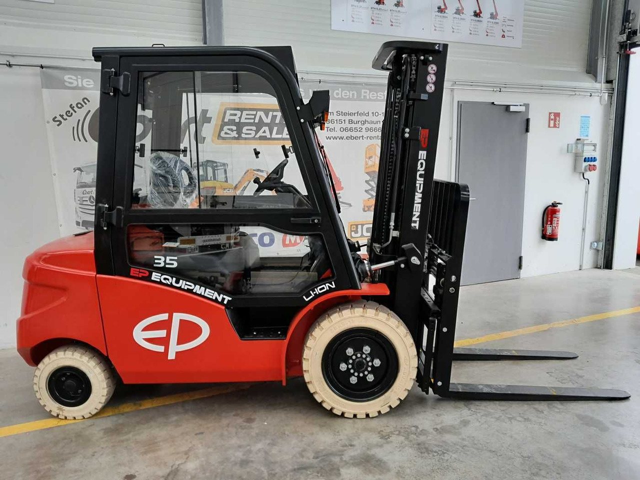 EP Equipment EFL353 / 3,5T / Triplex: 4,80m /ZVG - Elektritõstuk: pilt 5 EP Equipment EFL353 / 3,5T / Triplex: 4,80m /ZVG - Elektritõstuk: pilt 5
