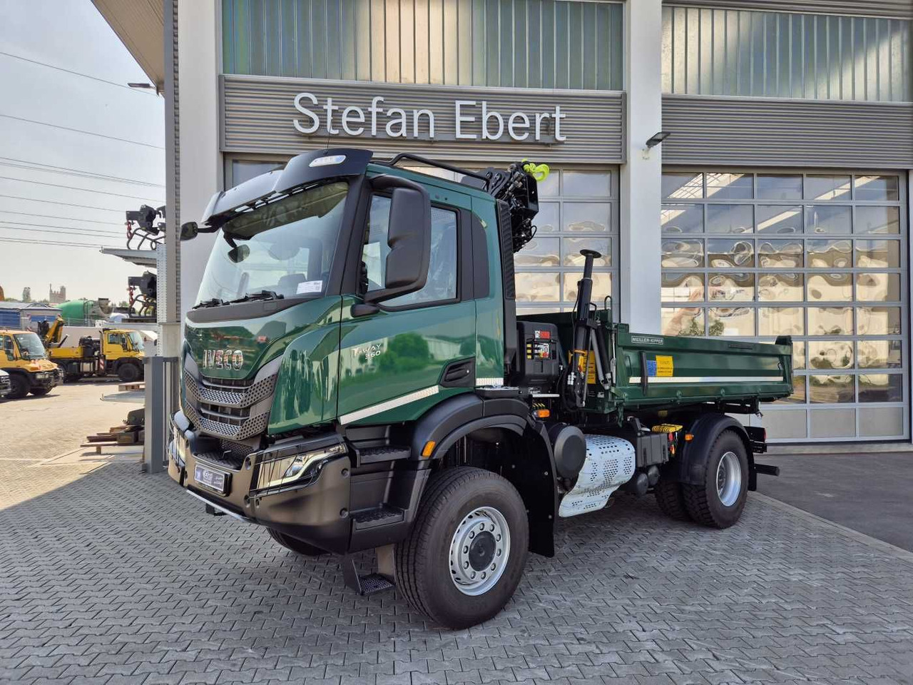 Iveco T-Way AD190T36W/P 4x4 HIAB X-HIDUO 118E-3 Funk - Kallurauto, Kraanaga veoauto: pilt 2 Iveco T-Way AD190T36W/P 4x4 HIAB X-HIDUO 118E-3 Funk - Kallurauto, Kraanaga veoauto: pilt 2