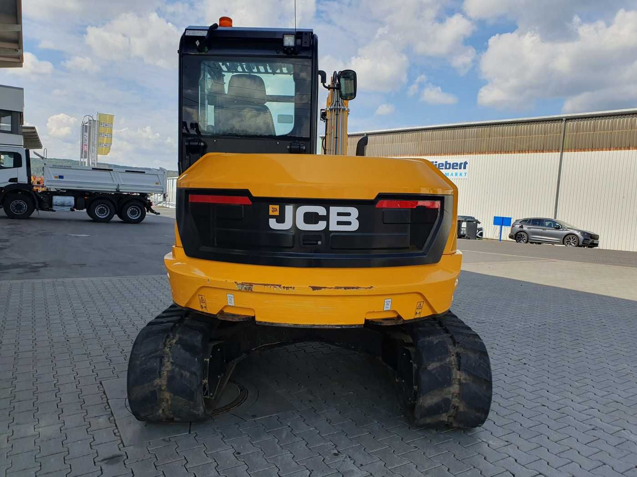 JCB 100C-2 / nur 471h! / 2022 / Lehnhoff HS08 - Lintekskavaator: pilt 4 JCB 100C-2 / nur 471h! / 2022 / Lehnhoff HS08 - Lintekskavaator: pilt 4