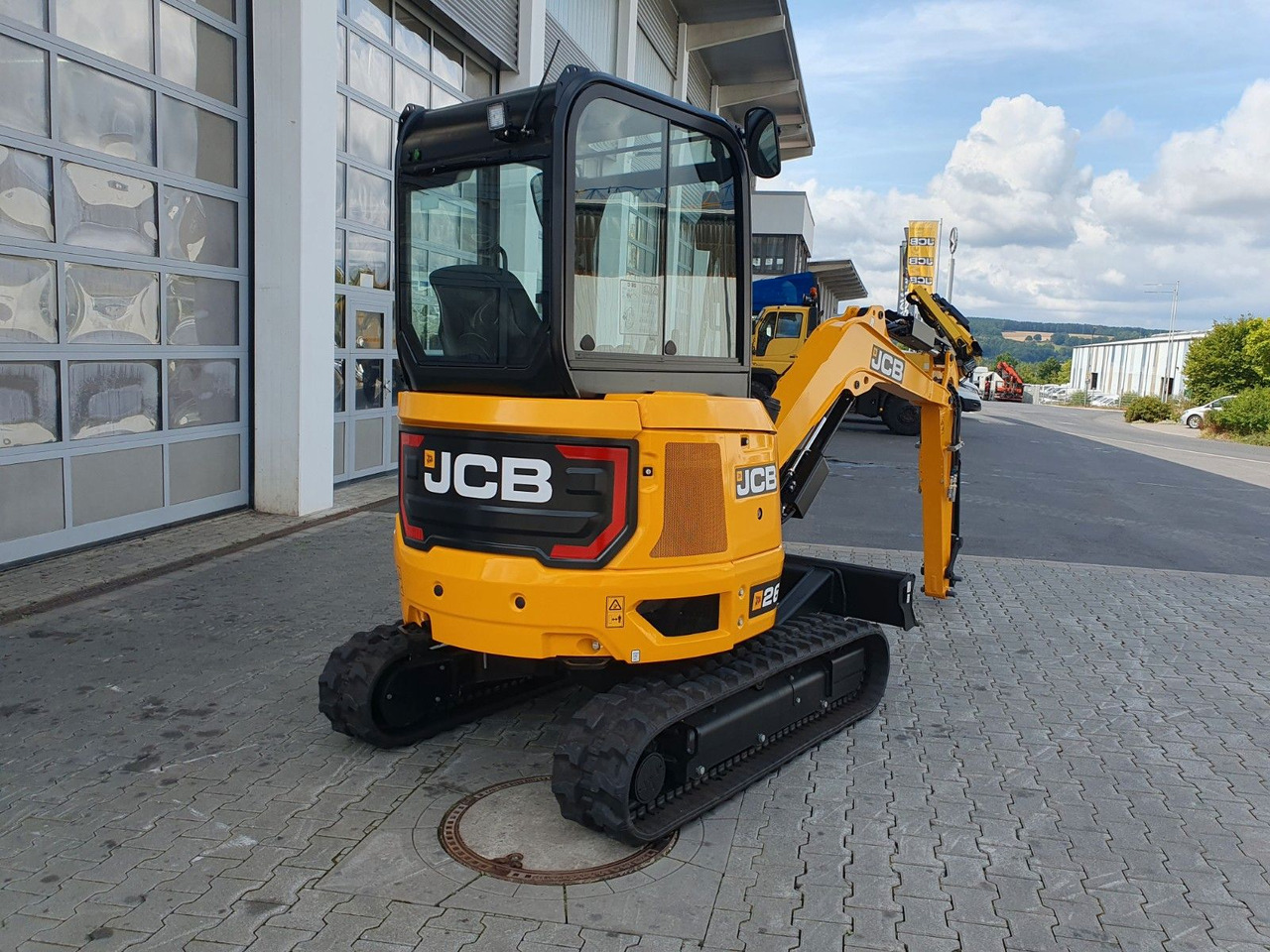 JCB 26C-1 Pro Cab / Neufahrzeug / Planierschild - Miniekskavaator: pilt 4 JCB 26C-1 Pro Cab / Neufahrzeug / Planierschild - Miniekskavaator: pilt 4