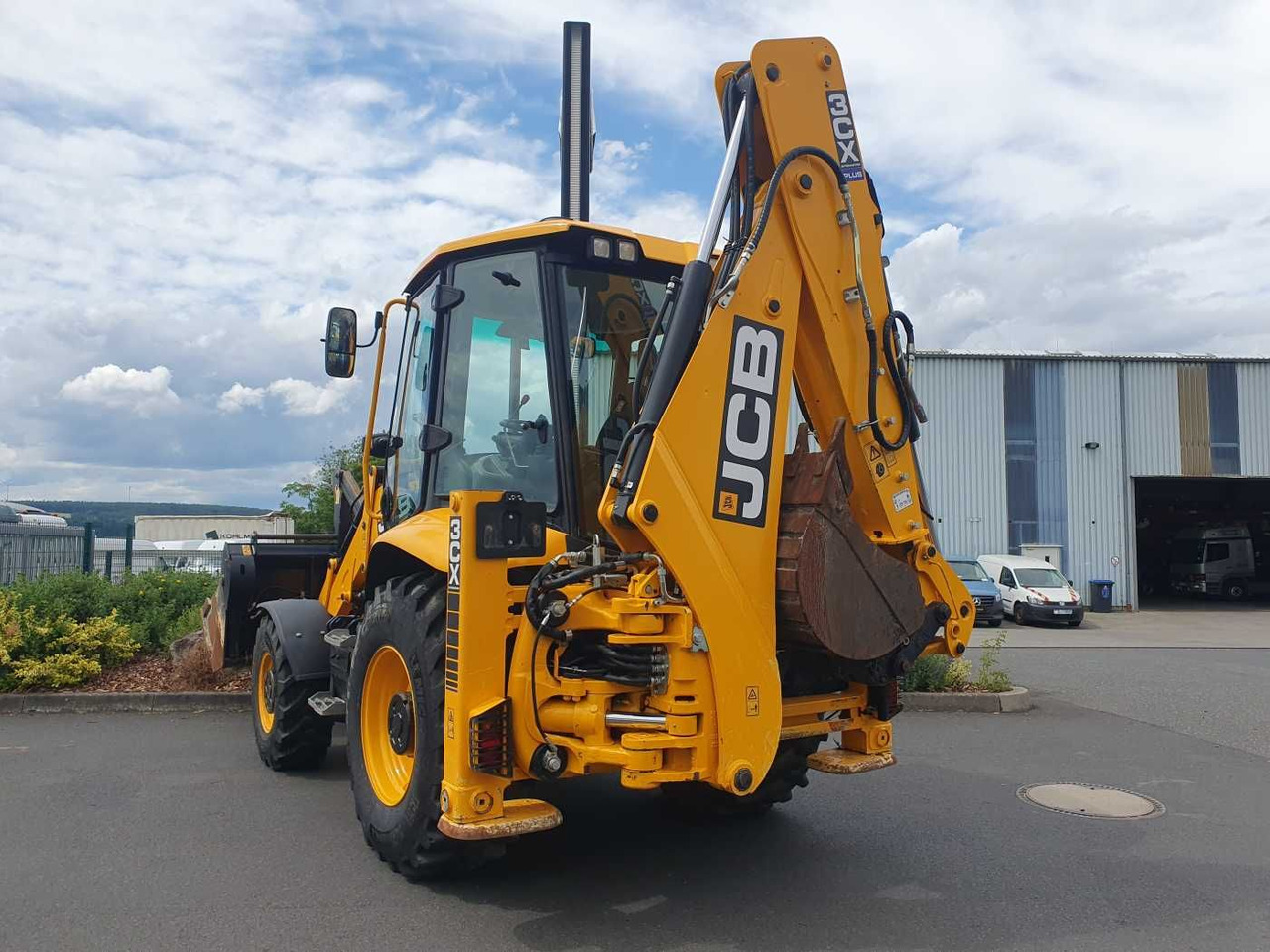 JCB 3CX / Gabel & 4in1 Schaufel / nur 1.561h / 2022 - Ekskavaator-laadur: pilt 3 JCB 3CX / Gabel & 4in1 Schaufel / nur 1.561h / 2022 - Ekskavaator-laadur: pilt 3