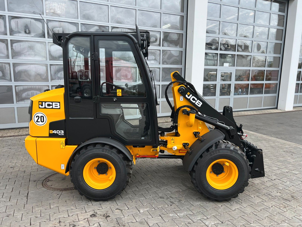 JCB 403 Plus / Neufahrzeug / 2025 / Gabel / Schaufel - Rataslaadur: pilt 2 JCB 403 Plus / Neufahrzeug / 2025 / Gabel / Schaufel - Rataslaadur: pilt 2