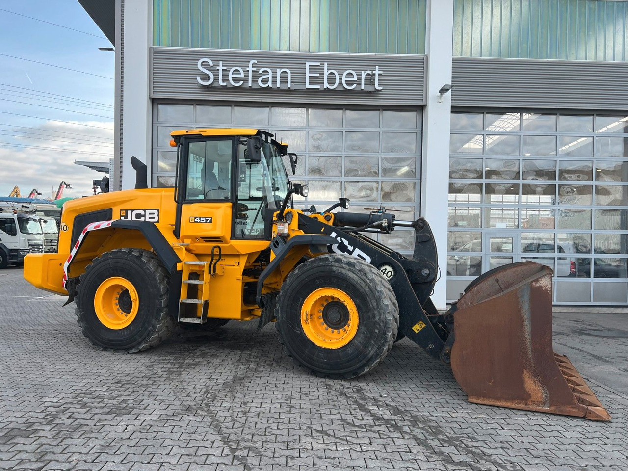 JCB 457 ZX T4F / 3.246 h / 2016 / Waage mit Drucker - Rataslaadur: pilt 1 JCB 457 ZX T4F / 3.246 h / 2016 / Waage mit Drucker - Rataslaadur: pilt 1