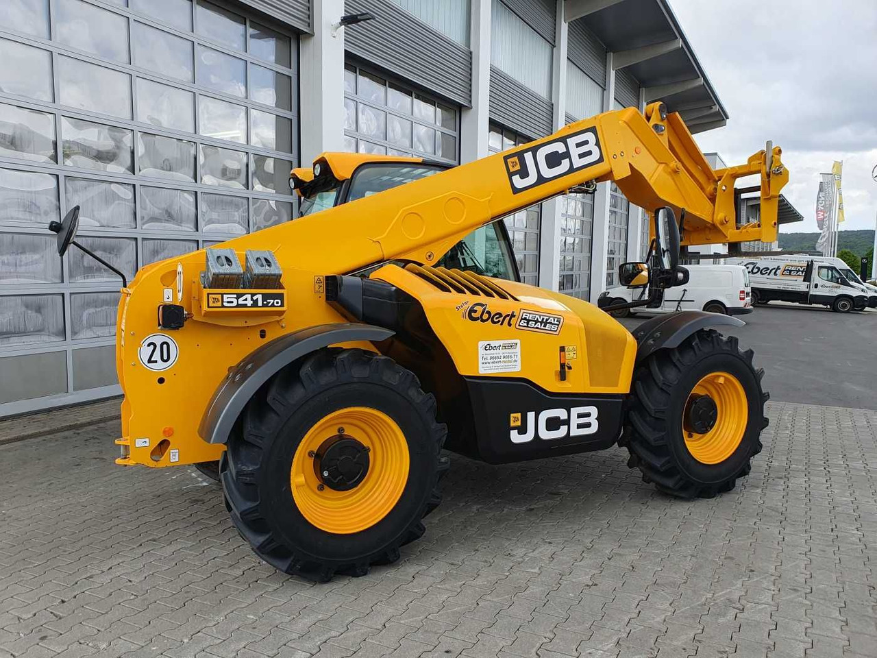 JCB 541-70 / nur 438h / 2022 / 4.100kg / 7m / 109PS - Teleskooplaadur: pilt 2 JCB 541-70 / nur 438h / 2022 / 4.100kg / 7m / 109PS - Teleskooplaadur: pilt 2