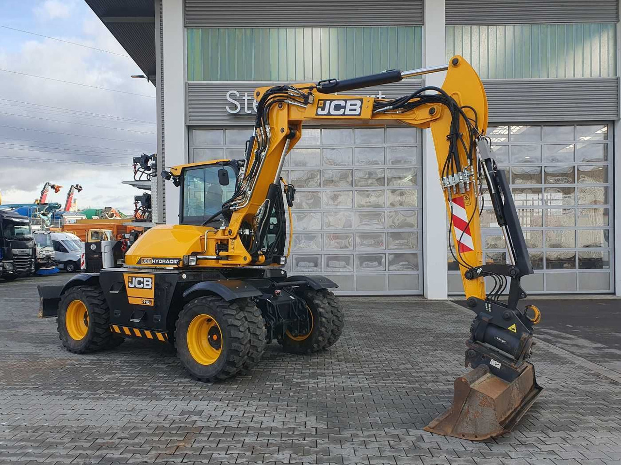 JCB Hydradig HD 110WT / 2022 / nur 239h! / Powertilt - Ratastel ekskavaator: pilt 1 JCB Hydradig HD 110WT / 2022 / nur 239h! / Powertilt - Ratastel ekskavaator: pilt 1