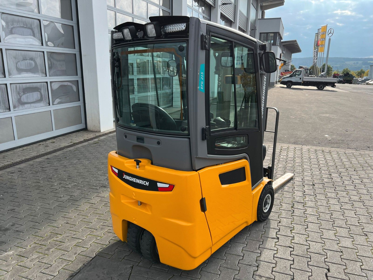 Jungheinrich EFG 215 / Triplex: 4.25m! / SS / 4.029h - Elektritõstuk: pilt 4 Jungheinrich EFG 215 / Triplex: 4.25m! / SS / 4.029h - Elektritõstuk: pilt 4