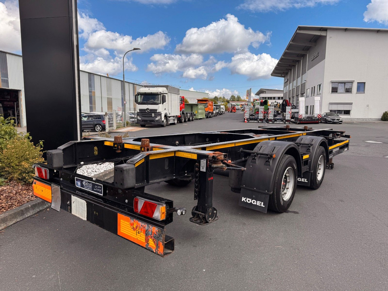 Kögel ZW 18 Lafette SAF Achsen 15.910kg Nutzlast - Konteinerveduk/ Tõstuk järelhaagis: pilt 2 Kögel ZW 18 Lafette SAF Achsen 15.910kg Nutzlast - Konteinerveduk/ Tõstuk järelhaagis: pilt 2