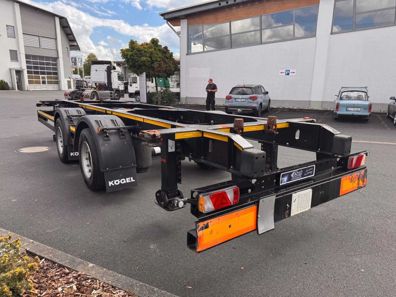 Kögel ZW 18 Lafette SAF Achsen 15.910kg Nutzlast - Konteinerveduk/ Tõstuk järelhaagis: pilt 3 Kögel ZW 18 Lafette SAF Achsen 15.910kg Nutzlast - Konteinerveduk/ Tõstuk järelhaagis: pilt 3