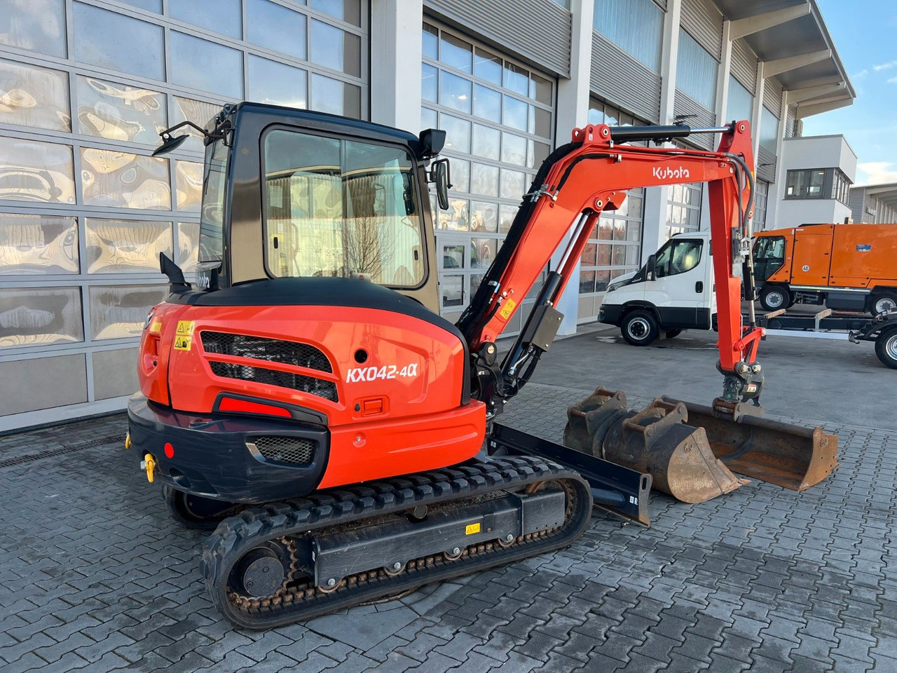 Kubota KX042-4A / nur 1.462h! / 2022 - Miniekskavaator: pilt 4 Kubota KX042-4A / nur 1.462h! / 2022 - Miniekskavaator: pilt 4