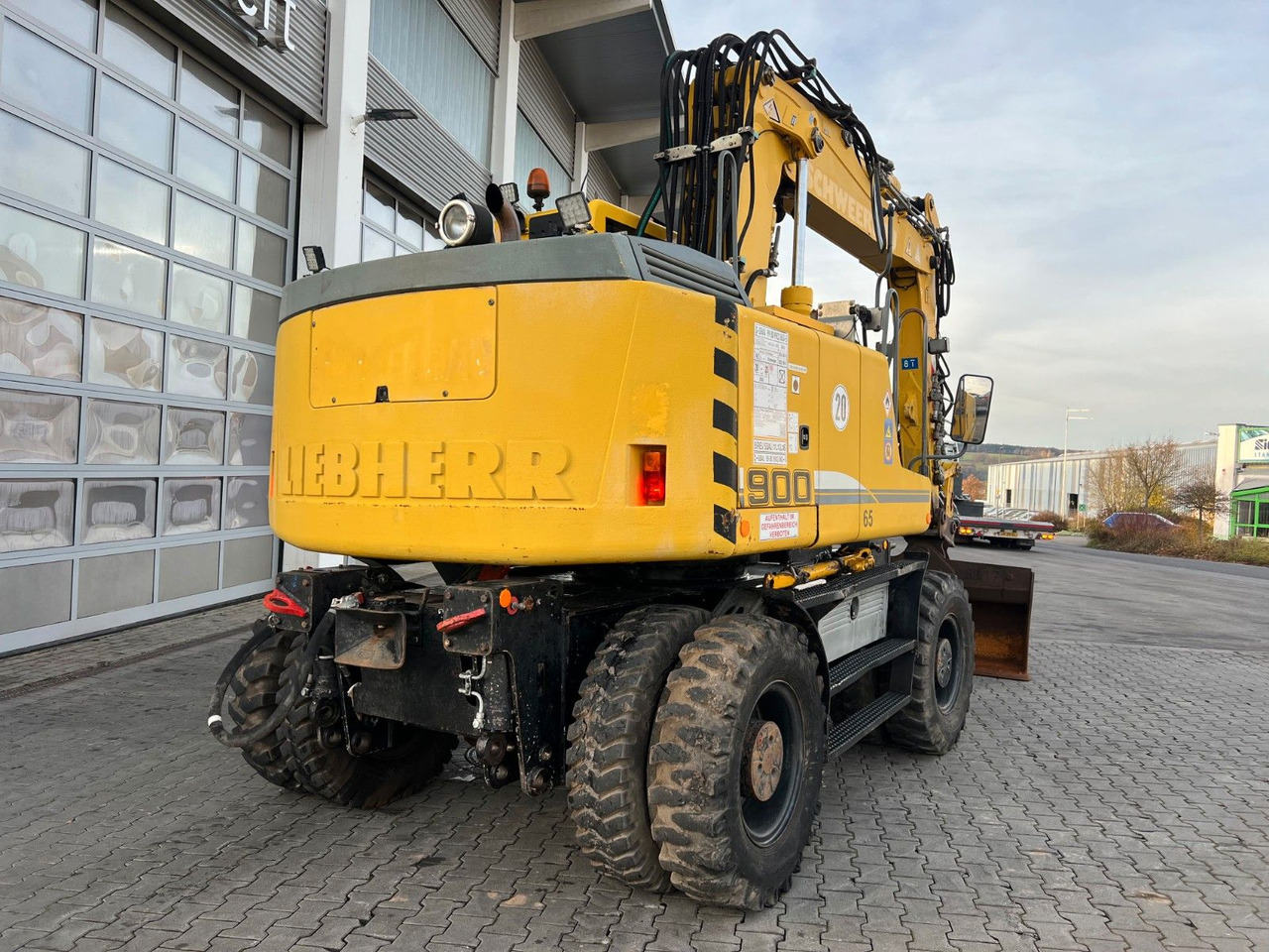 Liebherr A 900 C ZW Litronic / 19.616 h / 2009 - Ratastel ekskavaator: pilt 4 Liebherr A 900 C ZW Litronic / 19.616 h / 2009 - Ratastel ekskavaator: pilt 4