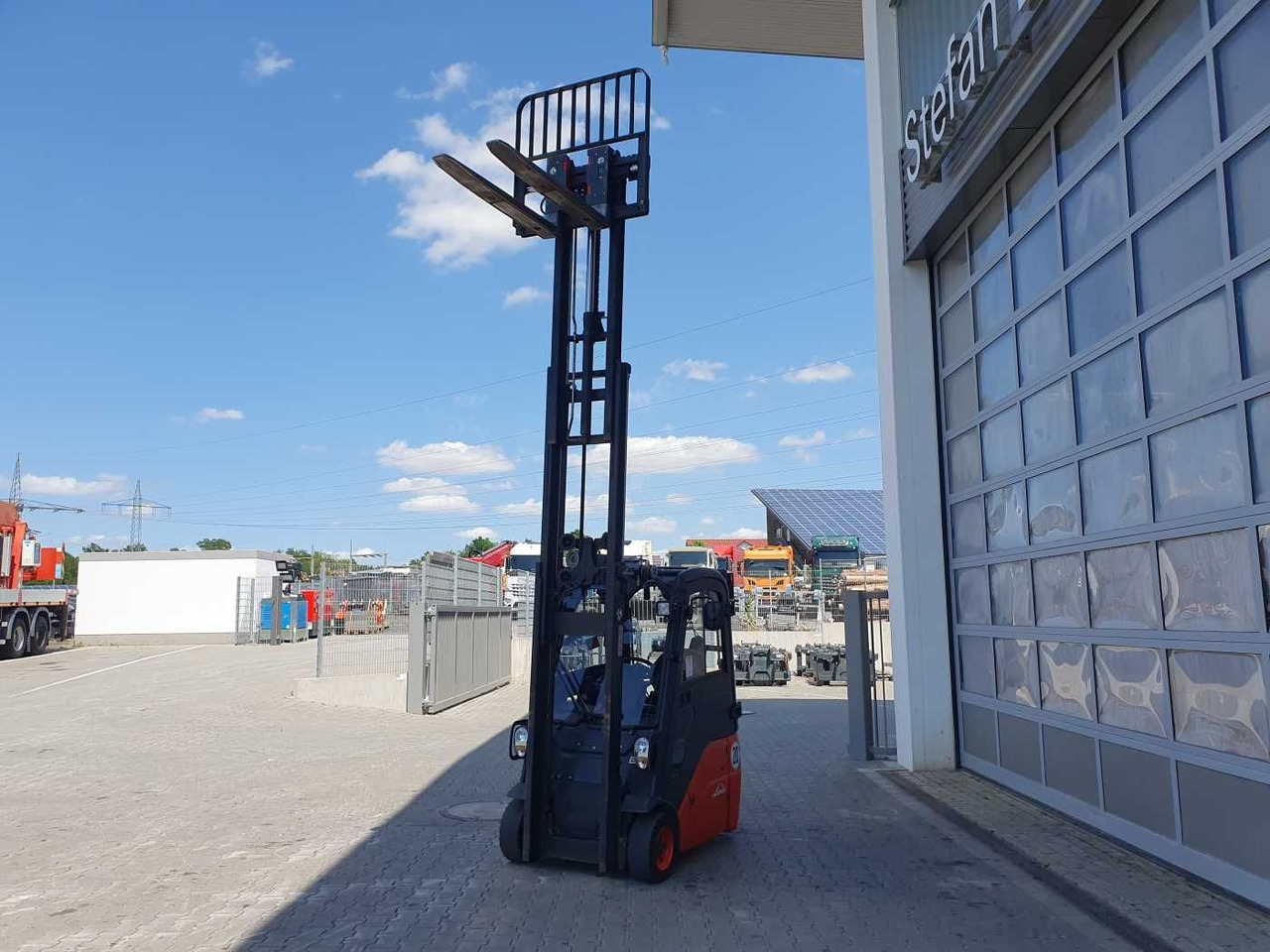 Elektritõstuk Linde E14 - 01 / Triplex: 4.00m! / SS / nur 3.405h!: pilt 9