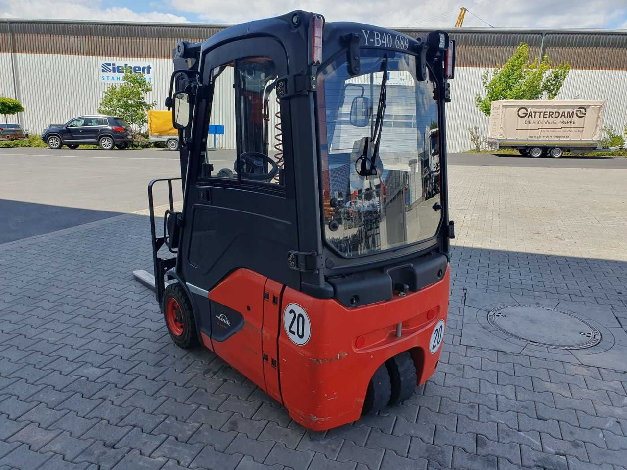Linde E14 - 02 / Triplex: 4.00m! / SS / 855h! / 2021 - Elektritõstuk: pilt 5 Linde E14 - 02 / Triplex: 4.00m! / SS / 855h! / 2021 - Elektritõstuk: pilt 5