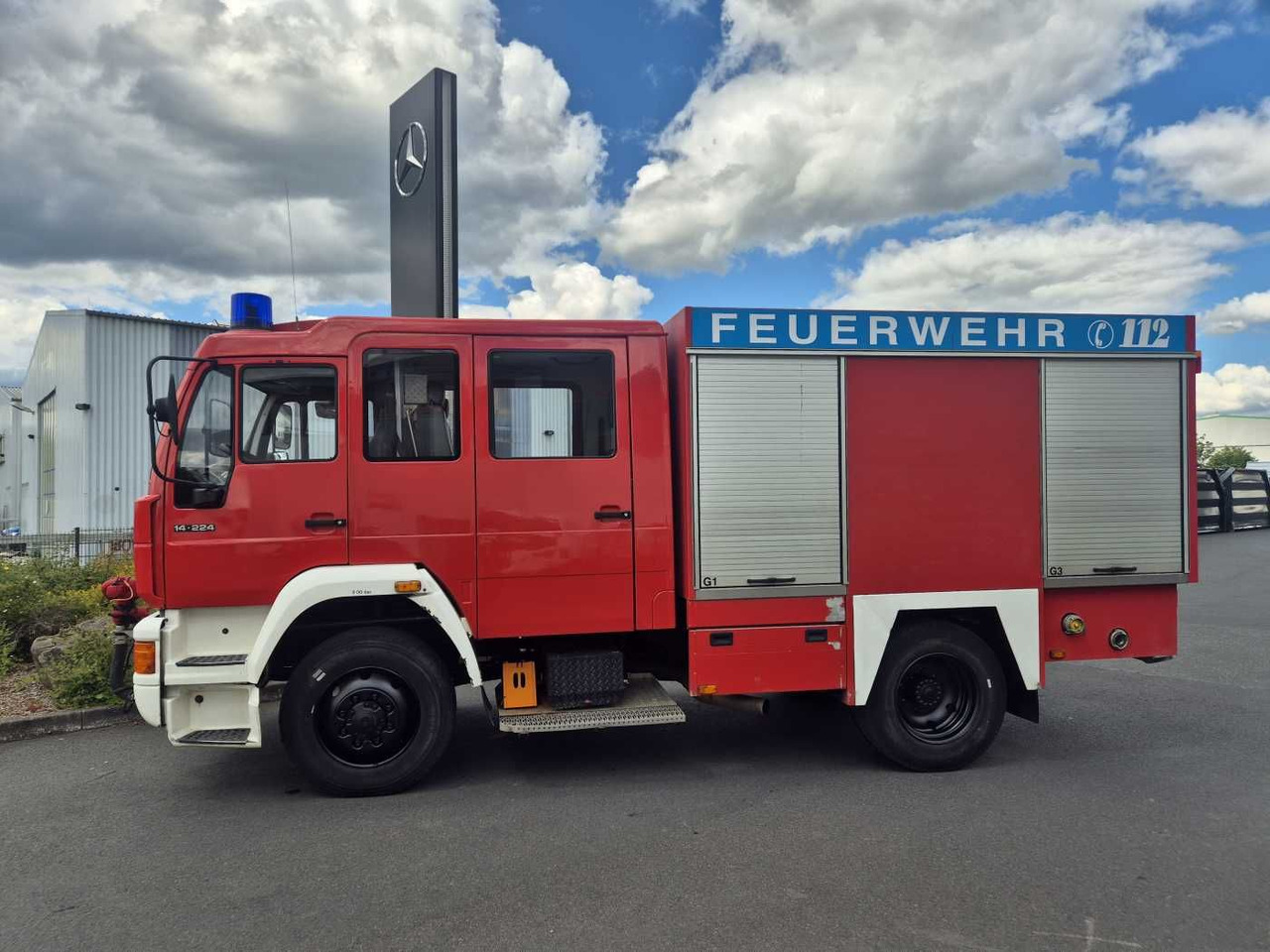 MAN 14.224 4x4 TLF 16/29 Tanklöschfahrzeug Feuerwehr - Tsisternauto: pilt 5 MAN 14.224 4x4 TLF 16/29 Tanklöschfahrzeug Feuerwehr - Tsisternauto: pilt 5