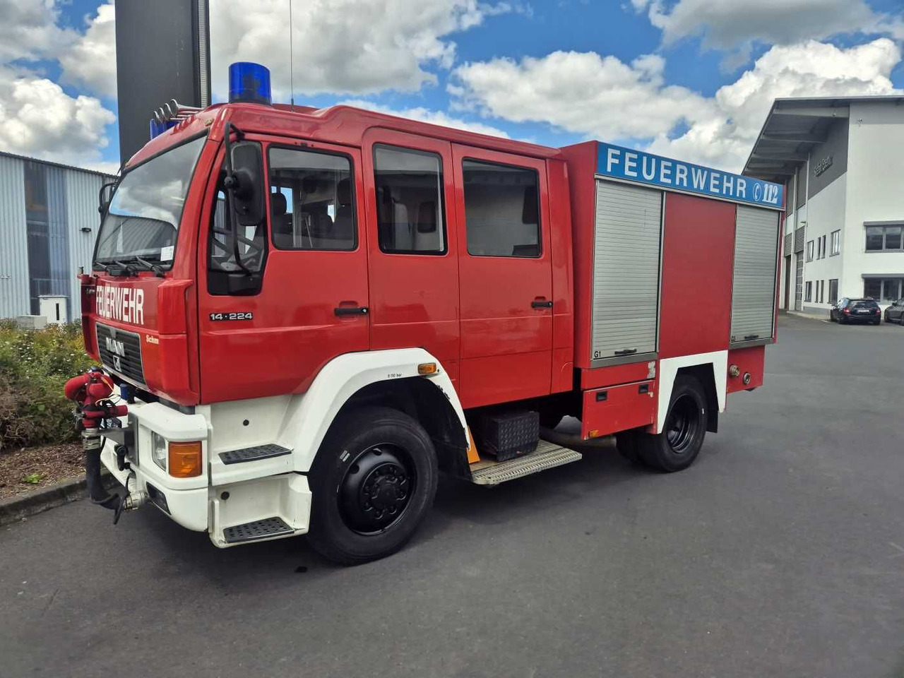 MAN 14.224 4x4 TLF 16/29 Tanklöschfahrzeug Feuerwehr - Tsisternauto: pilt 3 MAN 14.224 4x4 TLF 16/29 Tanklöschfahrzeug Feuerwehr - Tsisternauto: pilt 3