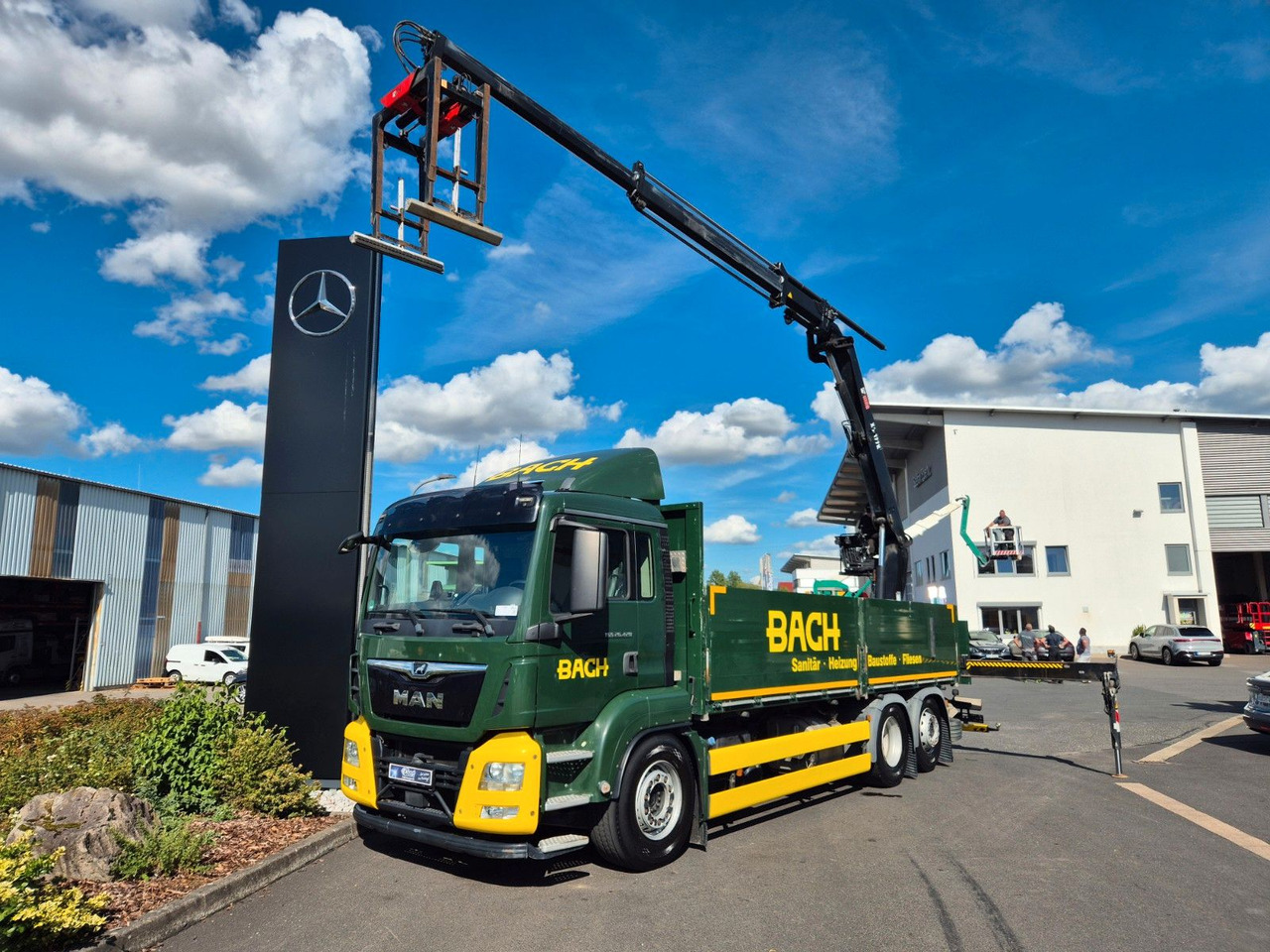 MAN TGS 26.420 6x2-4 LL Hiab 177K PRO 2 Stück - Kraanaga veoauto: pilt 1 MAN TGS 26.420 6x2-4 LL Hiab 177K PRO 2 Stück - Kraanaga veoauto: pilt 1