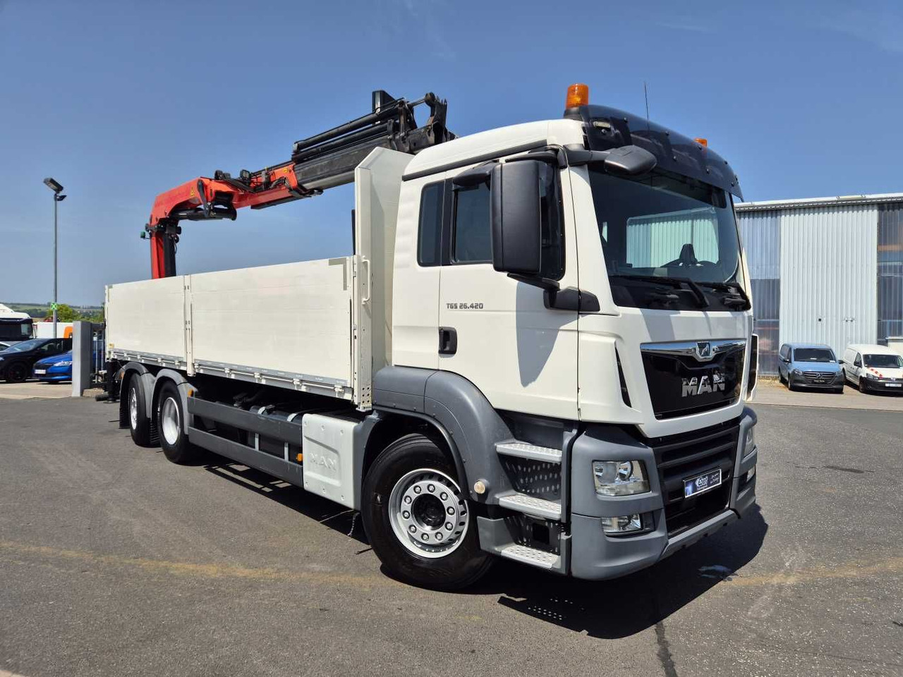 MAN TGS 26.420 6x2-4 LL Palfinger PK 22002-EH B Funk - Kraanaga veoauto: pilt 3 MAN TGS 26.420 6x2-4 LL Palfinger PK 22002-EH B Funk - Kraanaga veoauto: pilt 3