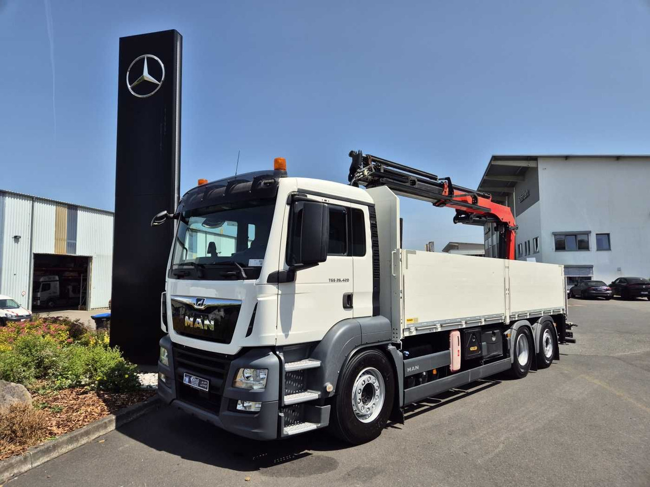 MAN TGS 26.420 6x2-4 LL Palfinger PK 22002-EH B Funk - Kraanaga veoauto: pilt 2 MAN TGS 26.420 6x2-4 LL Palfinger PK 22002-EH B Funk - Kraanaga veoauto: pilt 2