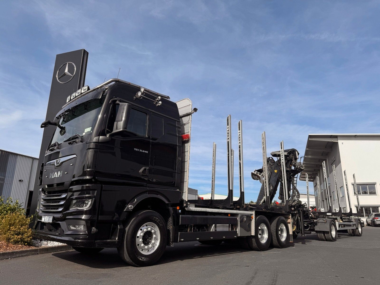 MAN TGX 33.640 6x4 BL Palfinger Q150Z96 - Metsaveok, Kraanaga veoauto: pilt 1 MAN TGX 33.640 6x4 BL Palfinger Q150Z96 - Metsaveok, Kraanaga veoauto: pilt 1