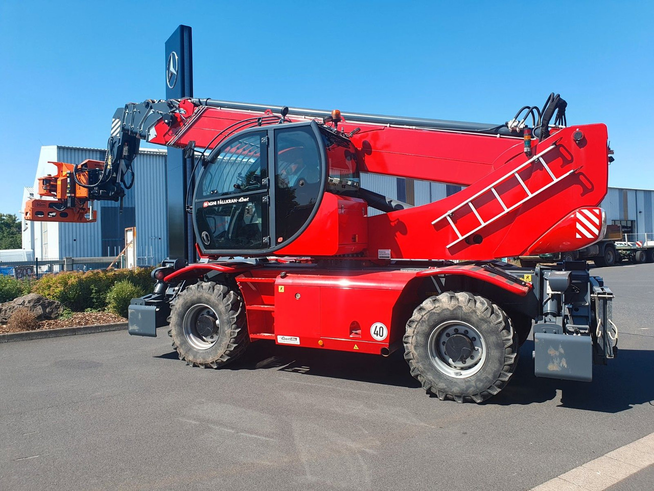 Magni RTH 6.30 SH / Fällkran / nur 1.340h / 2021 - Rataslaadur: pilt 3 Magni RTH 6.30 SH / Fällkran / nur 1.340h / 2021 - Rataslaadur: pilt 3