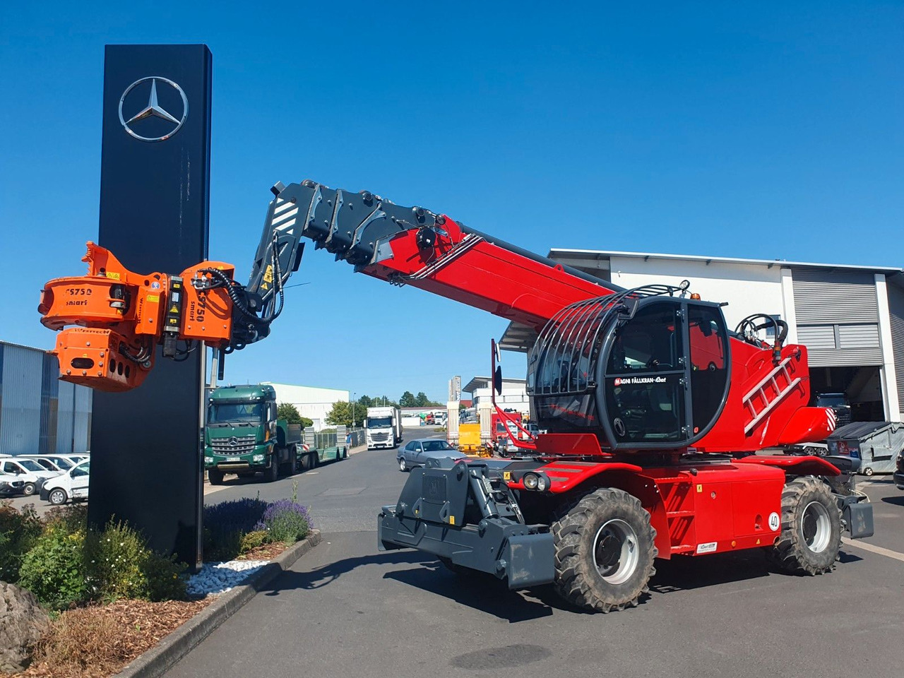 Magni RTH 6.30 SH / Fällkran / nur 1.340h / 2021 - Teleskooplaadur: pilt 1 Magni RTH 6.30 SH / Fällkran / nur 1.340h / 2021 - Teleskooplaadur: pilt 1