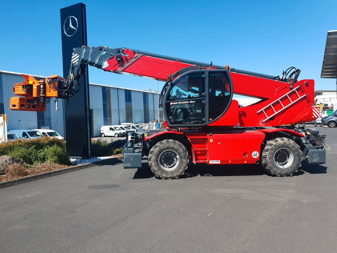 Magni RTH 6.30 SH / Fällkran / nur 1.340h / 2021 - Teleskooplaadur: pilt 3 Magni RTH 6.30 SH / Fällkran / nur 1.340h / 2021 - Teleskooplaadur: pilt 3