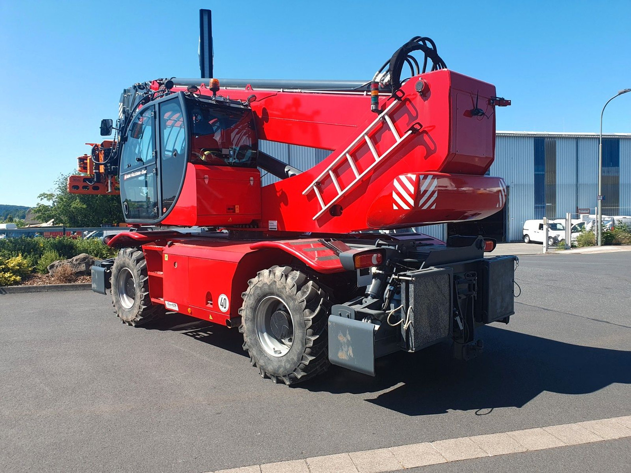 Magni RTH 6.30 SH / Fällkran / nur 1.340h / 2021 - Rataslaadur: pilt 4 Magni RTH 6.30 SH / Fällkran / nur 1.340h / 2021 - Rataslaadur: pilt 4