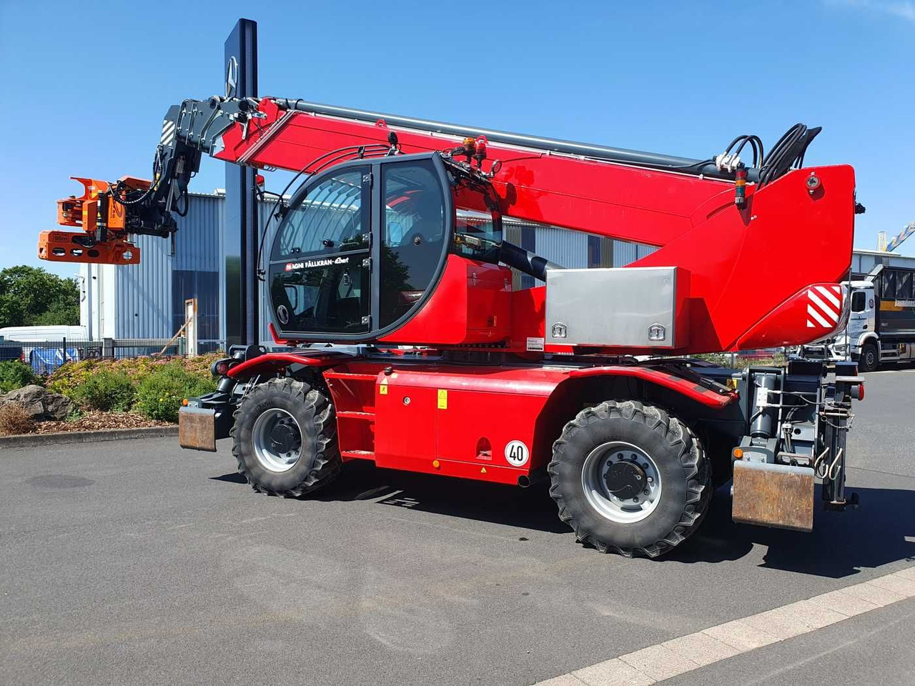 Magni RTH 6.30 SH / Fällkran / nur 559h / 2022 - Teleskooplaadur: pilt 3 Magni RTH 6.30 SH / Fällkran / nur 559h / 2022 - Teleskooplaadur: pilt 3