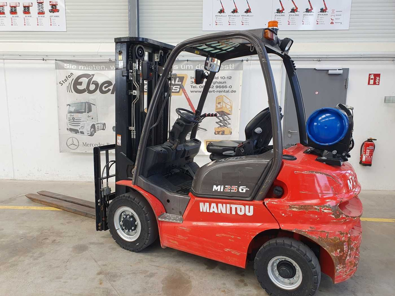 Manitou MI 25 G / Triplex: 4.70m / nur 1.976h! / SS - Gaasitõstuk: pilt 5 Manitou MI 25 G / Triplex: 4.70m / nur 1.976h! / SS - Gaasitõstuk: pilt 5