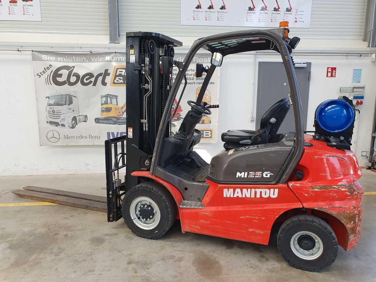 Manitou MI 25 G / Triplex: 4.70m / nur 1.976h! / SS - Gaasitõstuk: pilt 2 Manitou MI 25 G / Triplex: 4.70m / nur 1.976h! / SS - Gaasitõstuk: pilt 2