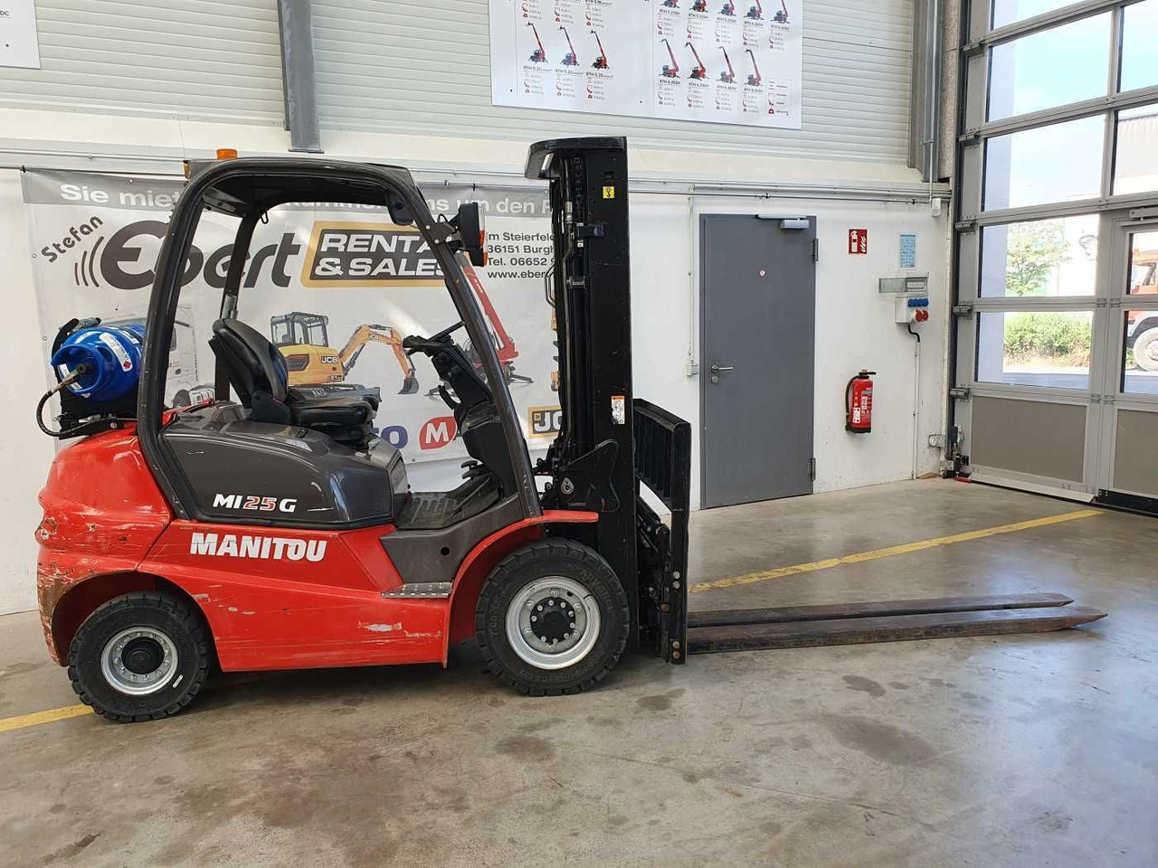 Gaasitõstuk Manitou MI 25 G / Triplex: 4.70m / nur 1.976h! / SS: pilt 7