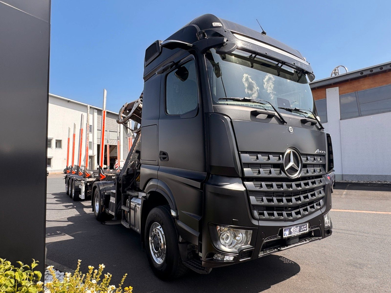 Mercedes-Benz Arocs 1853 LS 4x4 HAD Palfinger Q170Z96+Doll H3L - Metsaveok, Kraanaga veoauto: pilt 2 Mercedes-Benz Arocs 1853 LS 4x4 HAD Palfinger Q170Z96+Doll H3L - Metsaveok, Kraanaga veoauto: pilt 2