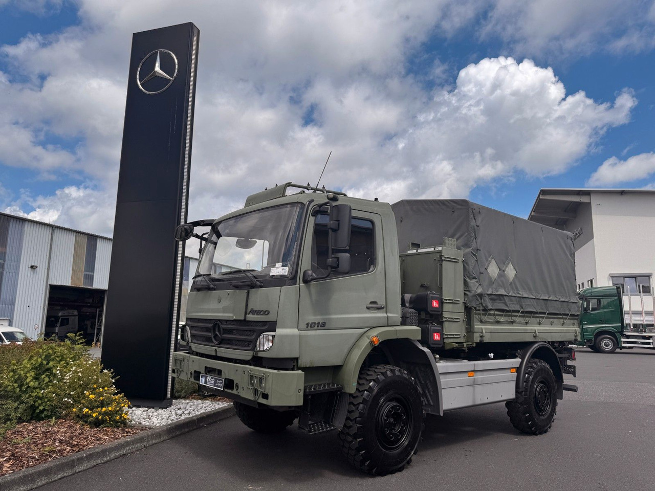Mercedes-Benz Atego 1018 A 4x4 Singlebereifung 7 Stück vorh. - Madelveok/ Platvormveok: pilt 1 Mercedes-Benz Atego 1018 A 4x4 Singlebereifung 7 Stück vorh. - Madelveok/ Platvormveok: pilt 1