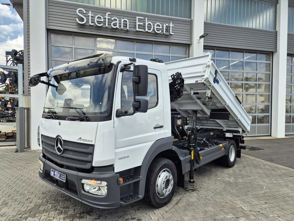 Mercedes-Benz Atego 1224 KK Kipper+Kran+Funk+Greifersteuerung - Kallurauto, Kraanaga veoauto: pilt 1 Mercedes-Benz Atego 1224 KK Kipper+Kran+Funk+Greifersteuerung - Kallurauto, Kraanaga veoauto: pilt 1