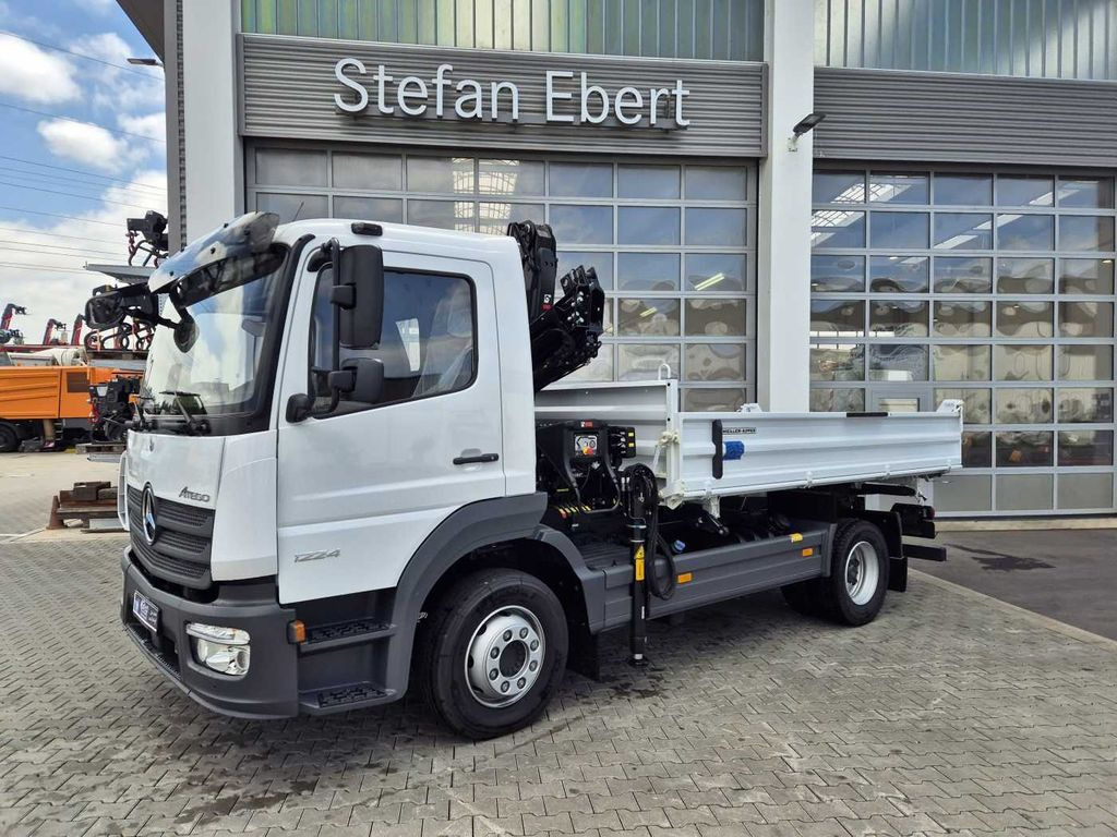 Mercedes-Benz Atego 1224 KK Kipper+Kran+Funk+Greifersteuerung - Kallurauto, Kraanaga veoauto: pilt 2 Mercedes-Benz Atego 1224 KK Kipper+Kran+Funk+Greifersteuerung - Kallurauto, Kraanaga veoauto: pilt 2