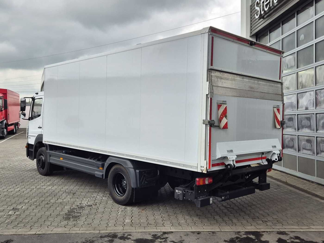 Kasti veoauto Mercedes-Benz Atego 1524 L LBW 1.500kg Klima Standheizung: pilt 7