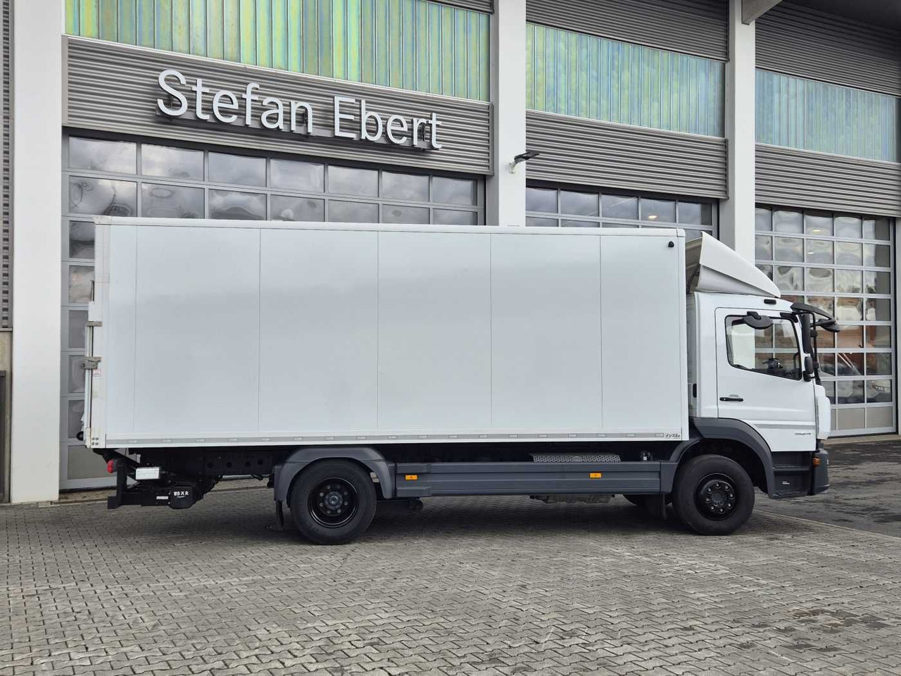 Kasti veoauto Mercedes-Benz Atego 1524 L LBW 1.500kg Klima Standheizung: pilt 6