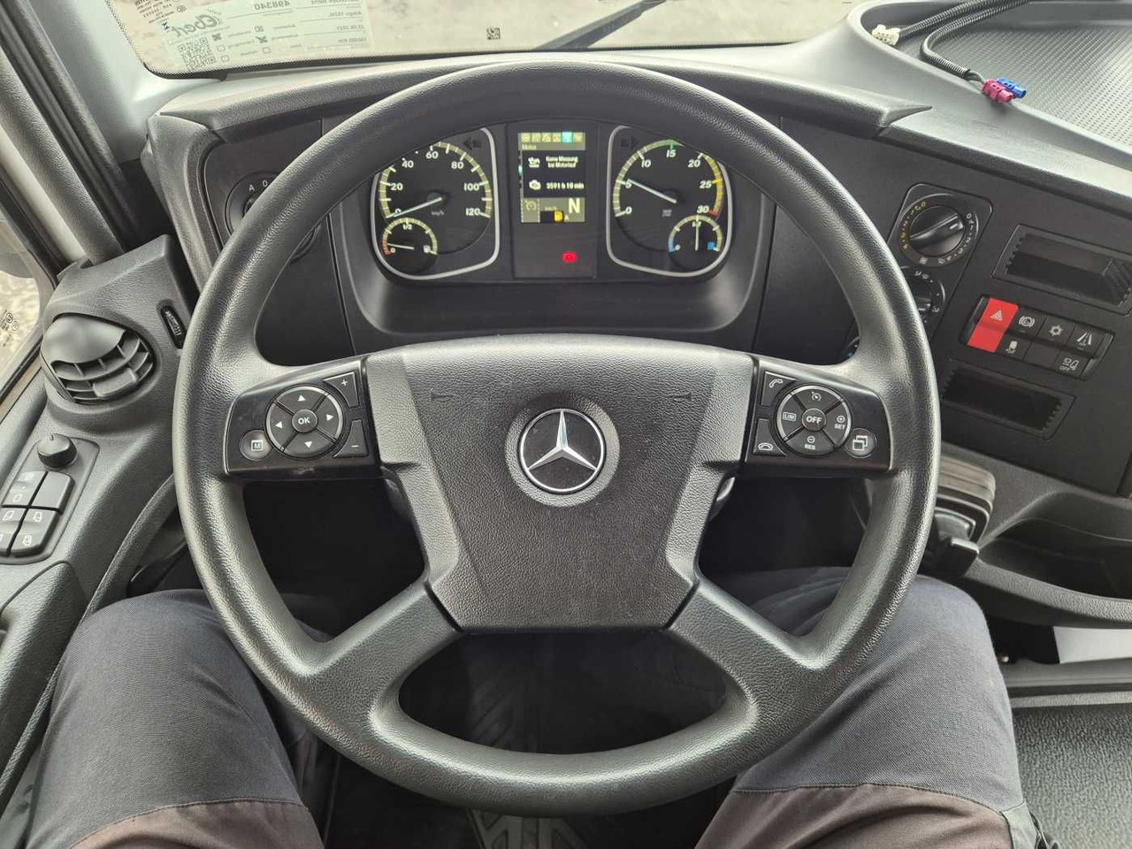 Kasti veoauto Mercedes-Benz Atego 1524 L LBW 1.500kg Klima Standheizung: pilt 14